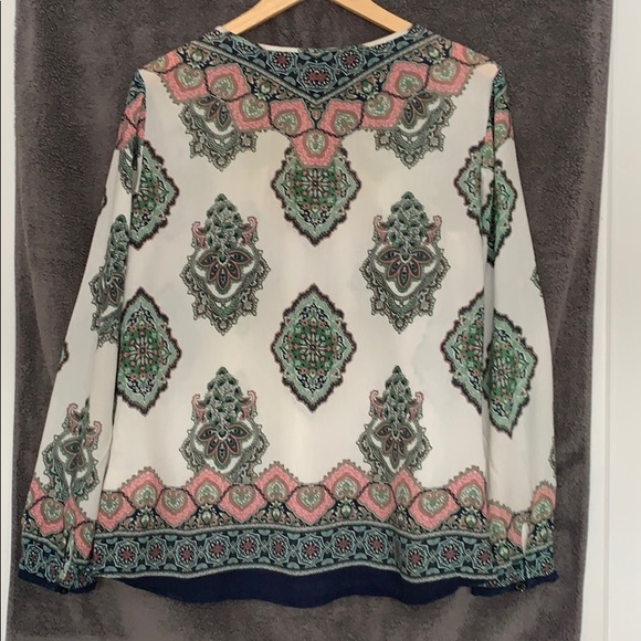 Ecru peasant blouse - Picture 2 of 6